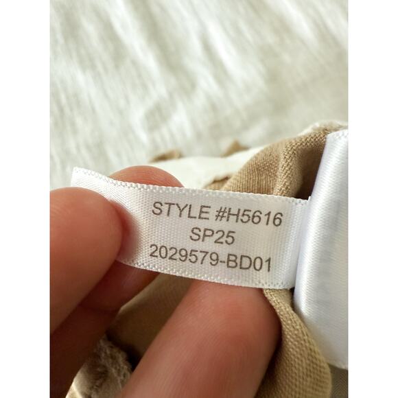 J Crew Factory | NWOT | 3.5" classic chino short in cashew khaki | Sz 12 - Picture 9 of 9